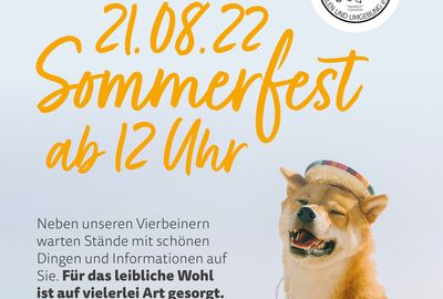 Plakat Sommerfest