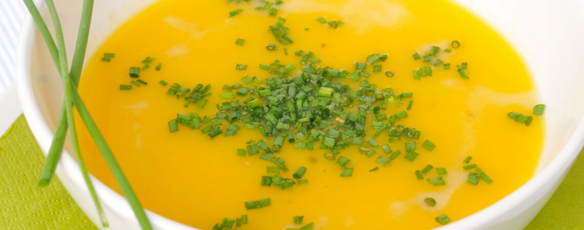Cremige Kartoffel-Karotten-Suppe